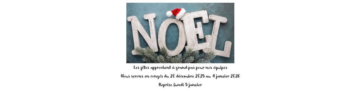 Congés fêtes fin d'année