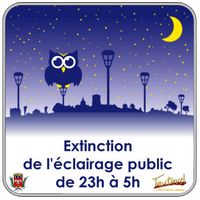 EXTINCTION ECLAIRAGE PUBLIC