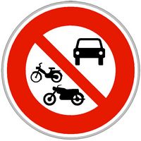 PANNEAU D'INTERDICTION B7B