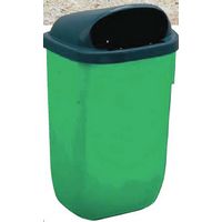CORBEILLE XERIOS 50L PLASTIQUE VERT/VERT
