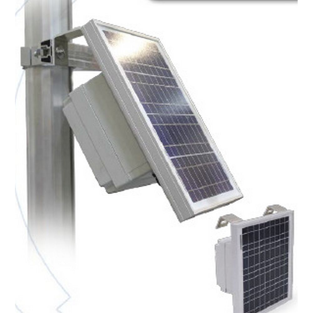 KIT SOLAIRE 10 W 7A/H AVEC BATTERIE 