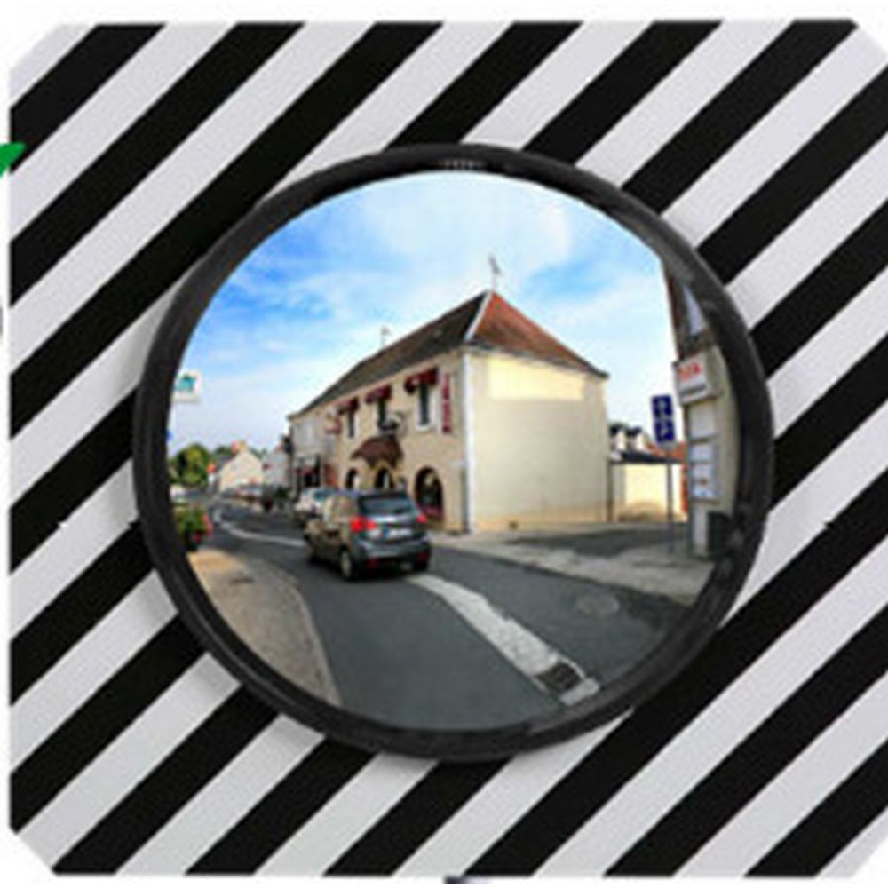 MIROIR ROUTIER PLEXI+ Ø600 + CADRE 900X900