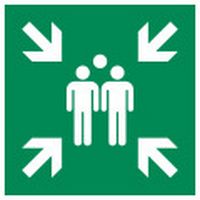 PANNEAU POINT DE RASSEMBLEMENT