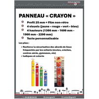 PANNEAU SPECIAL CRAYON 1900 COMPOSE DE :